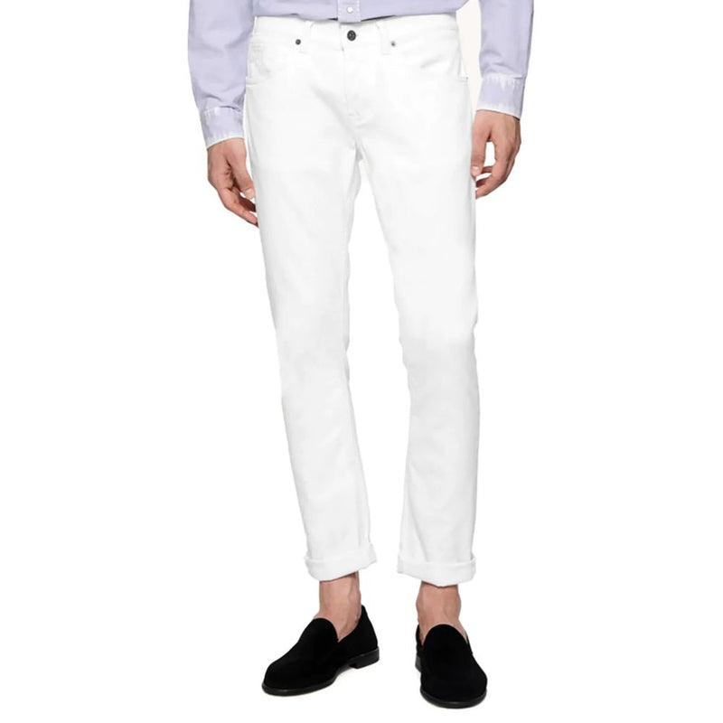 White Cotton Jeans & Pant