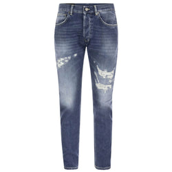 Blue Cotton Jeans & Pant