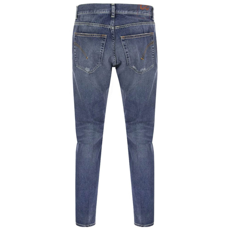 Blue Cotton Jeans & Pant