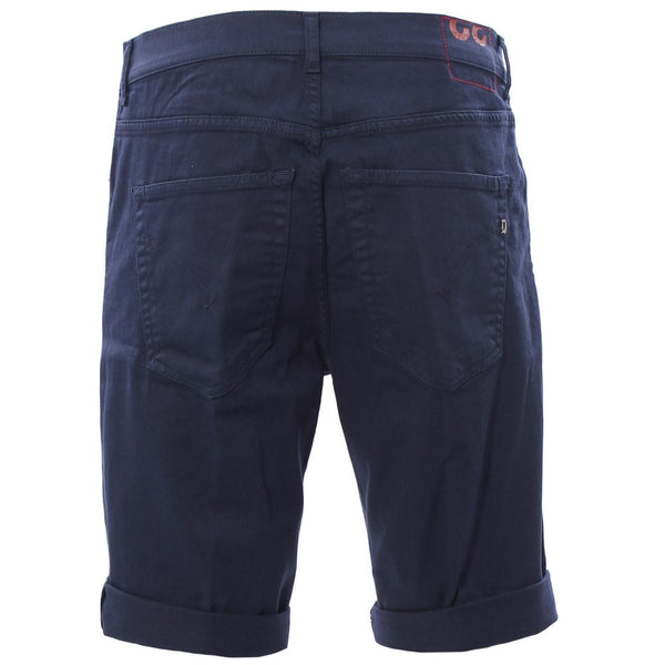 Blue Cotton Short