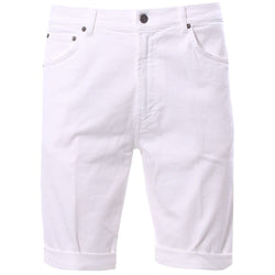 White Cotton Short