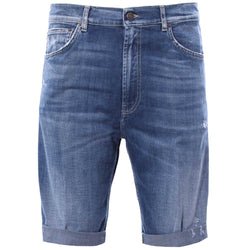 Blue Cotton Short