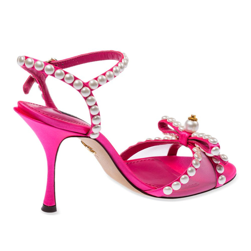 Fuchsia Viscose Sandal