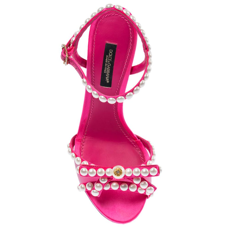 Fuchsia Viscose Sandal