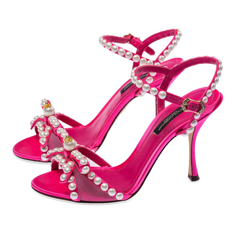 Fuchsia Viscose Sandal