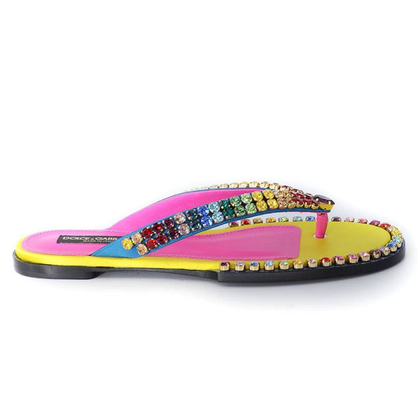 Multicolor Viscose Sandal