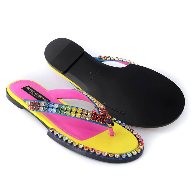 Multicolor Viscose Sandal