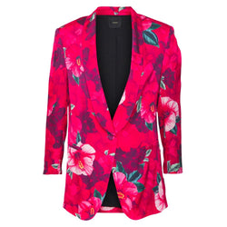 Fuchsia Viscose Suits & Blazer