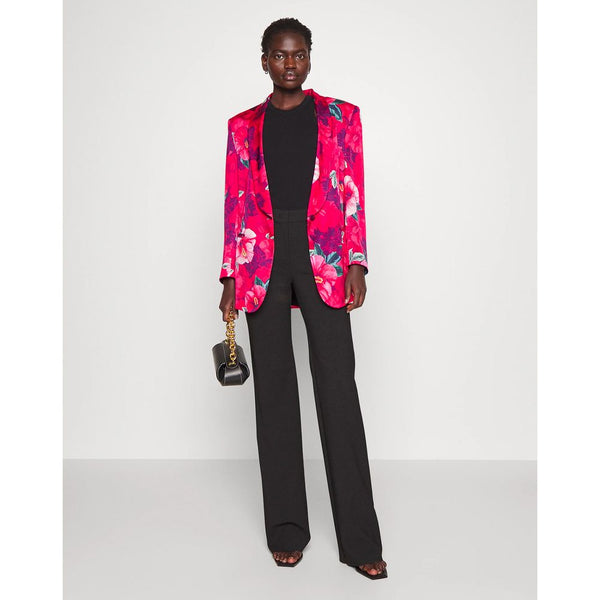 Fuchsia Viscose Suits & Blazer
