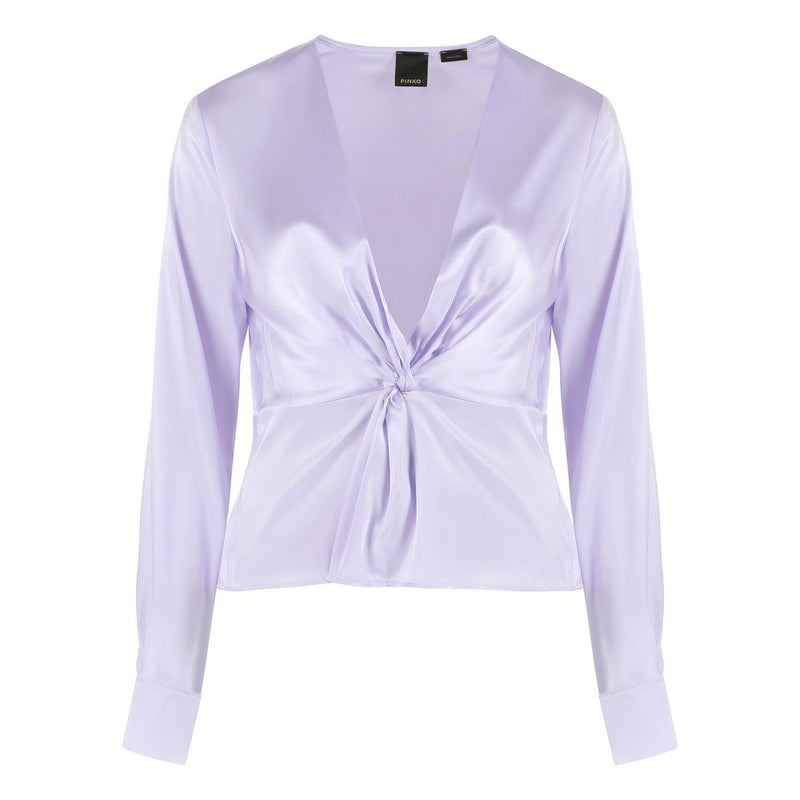 Purple Silk Tops & T-Shirt