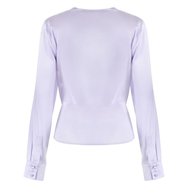 Purple Silk Tops & T-Shirt