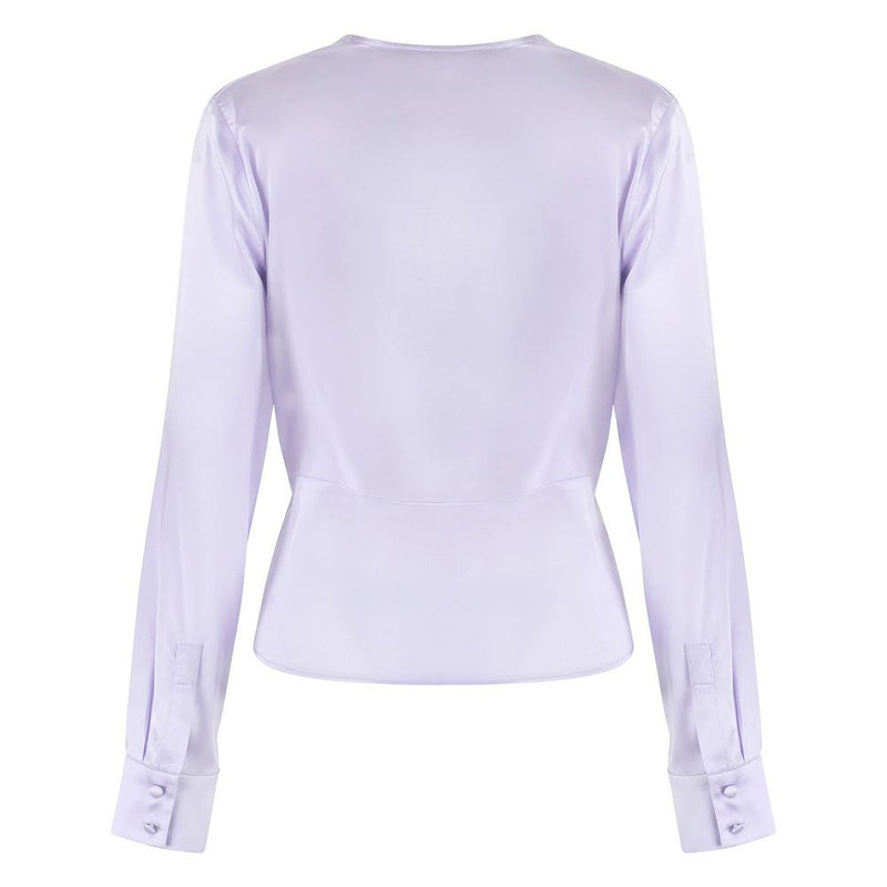 Purple Silk Tops & T-Shirt