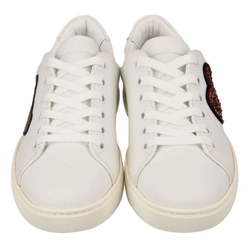 White Leather Di Calfskin Sneaker