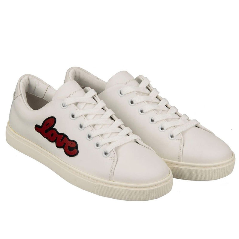 White Leather Di Calfskin Sneaker