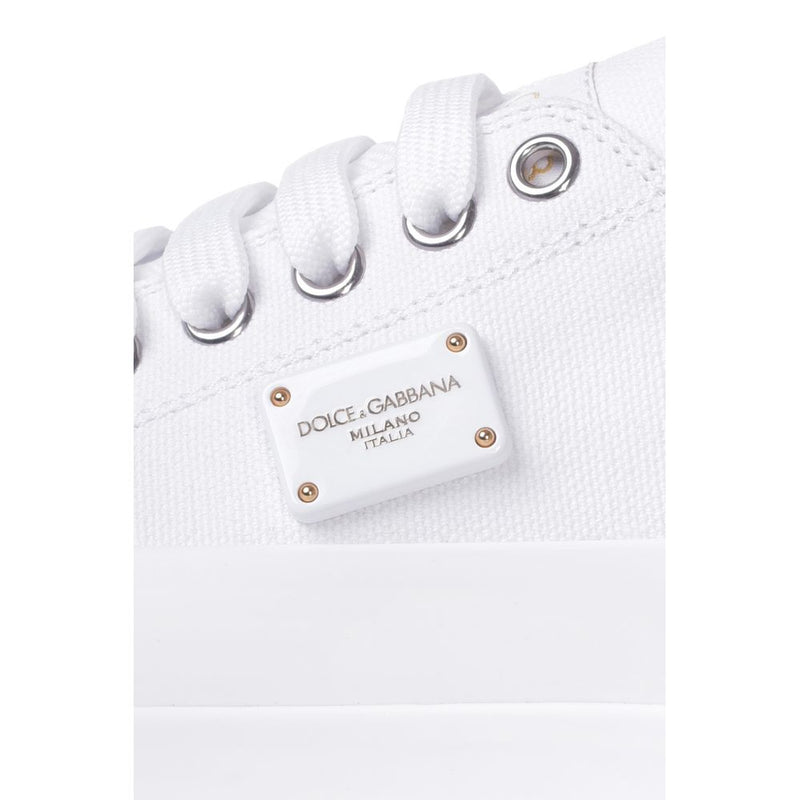 White Cotton Sneaker