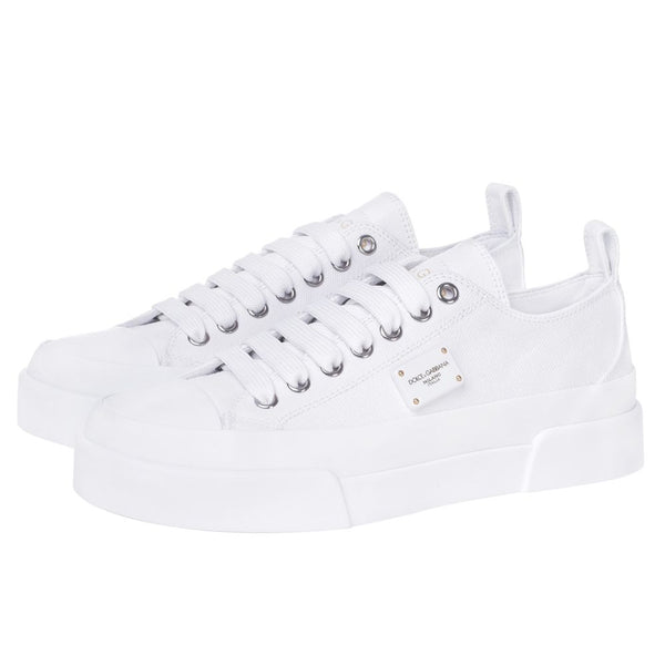 White Cotton Sneaker