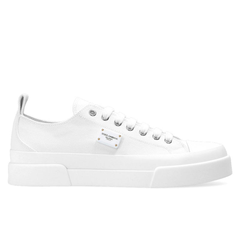 White Cotton Sneaker
