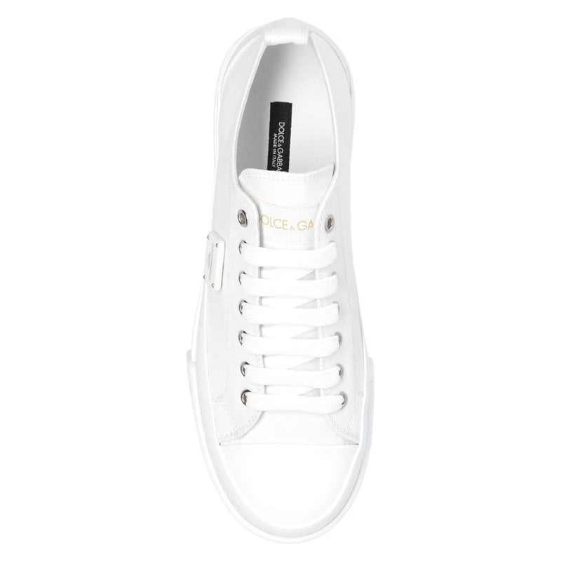 White Cotton Sneaker