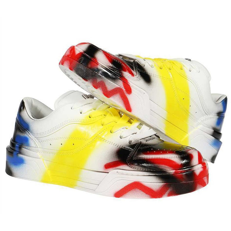 Multicolor Leather Di Calfskin Sneaker