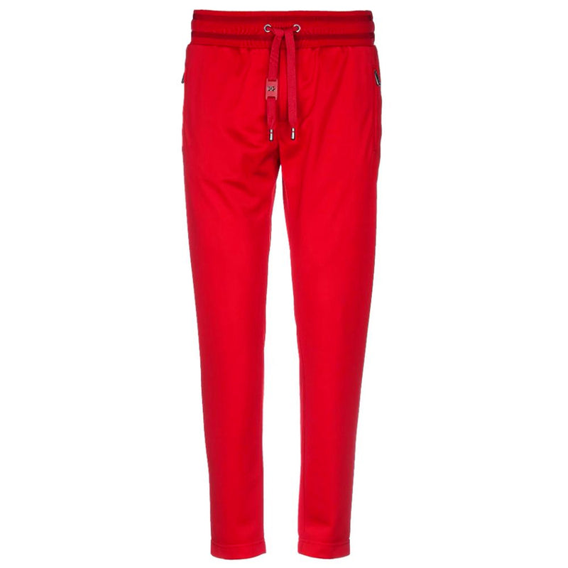 Pink Polyester Jeans & Pant