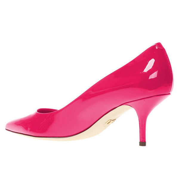 Fuchsia Leather Di Calfskin Pump