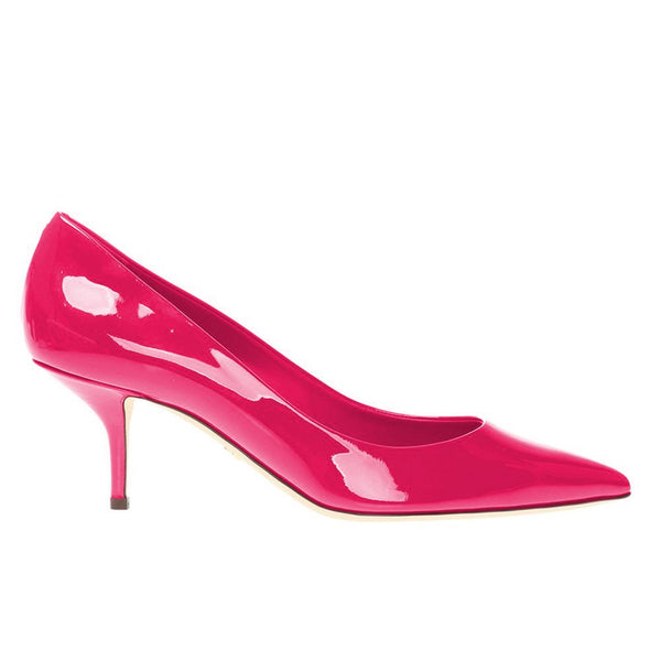 Fuchsia Leather Di Calfskin Pump