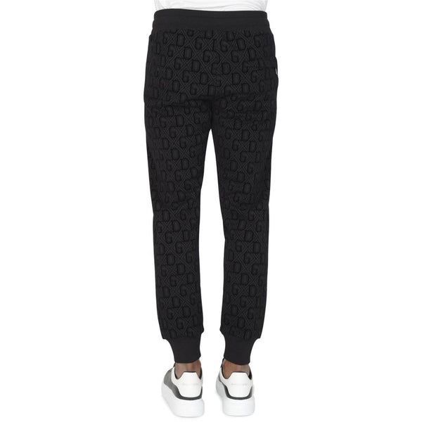 Black Cotton Jeans & Pant