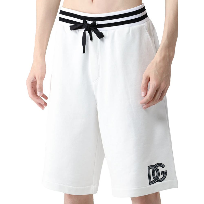 White Cotton Short