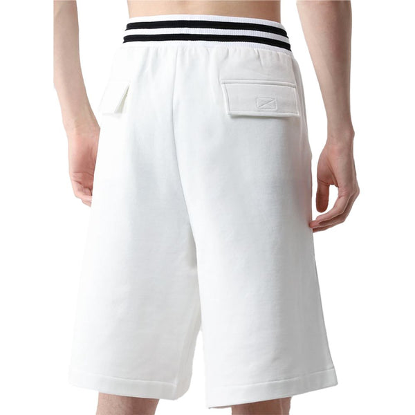 White Cotton Short