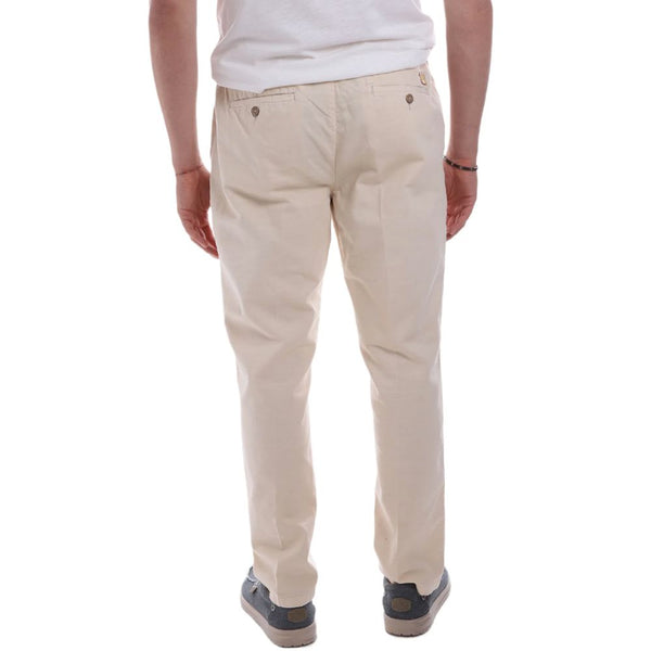 Beige Cotton Short