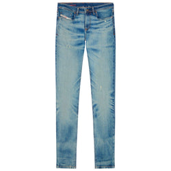 Blue Cotton Jeans & Pant