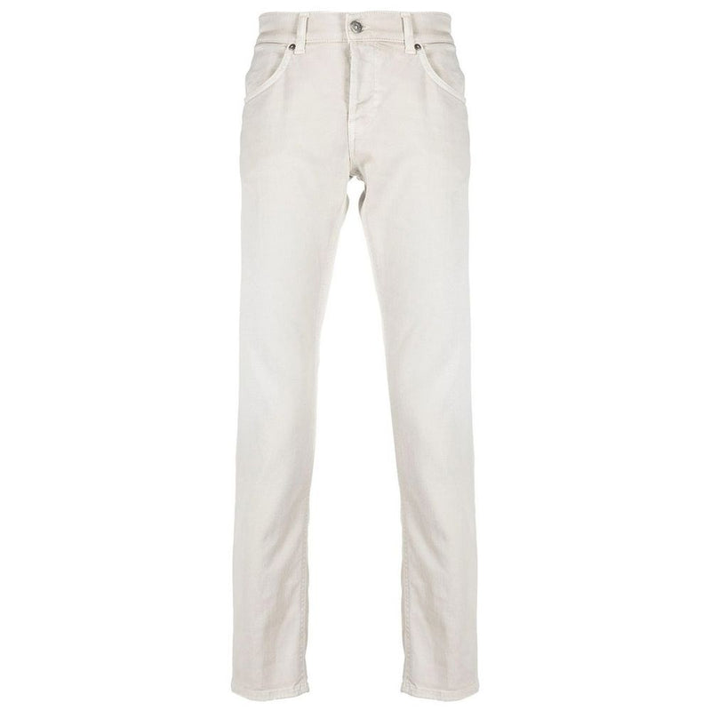 White Cotton Jeans & Pant