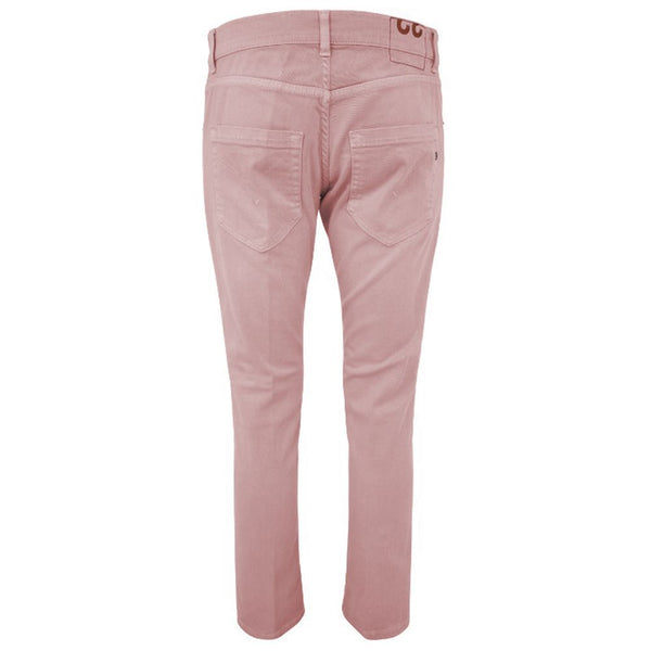 Pink Cotton Jeans & Pant