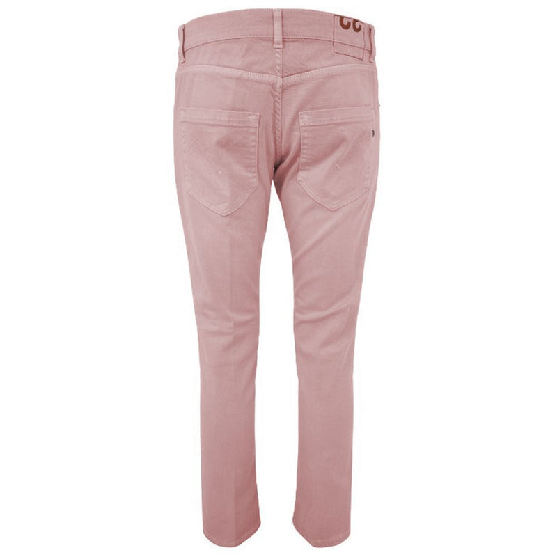 Pink Cotton Jeans & Pant