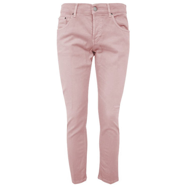 Pink Cotton Jeans & Pant