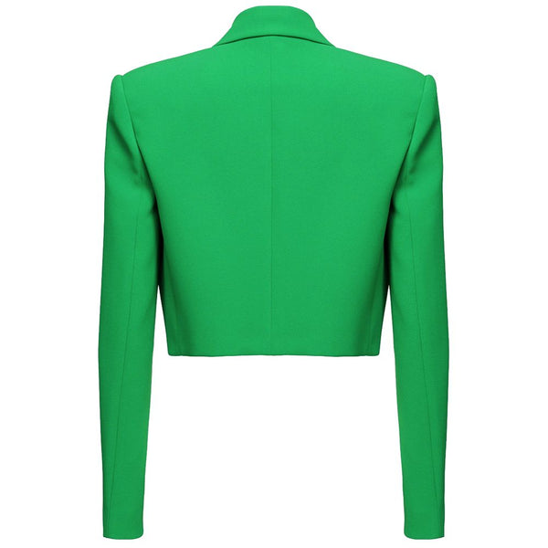 Green Polyester Suits & Blazer