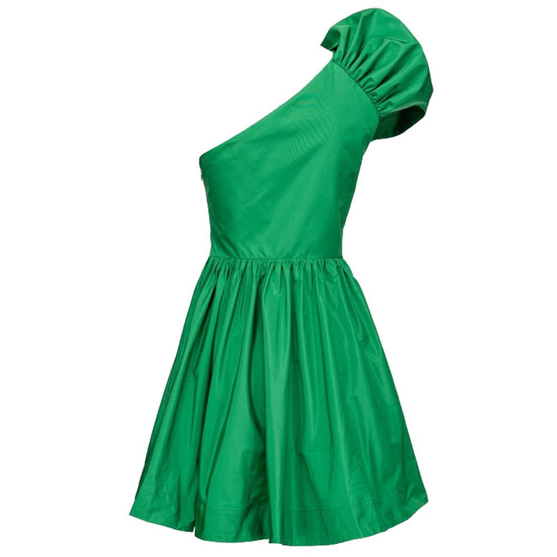 Green Polyester Dress