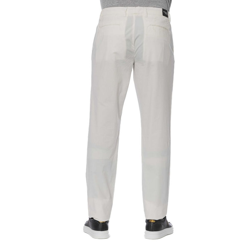 White Cotton Jeans & Pant