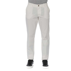 White Cotton Jeans & Pant