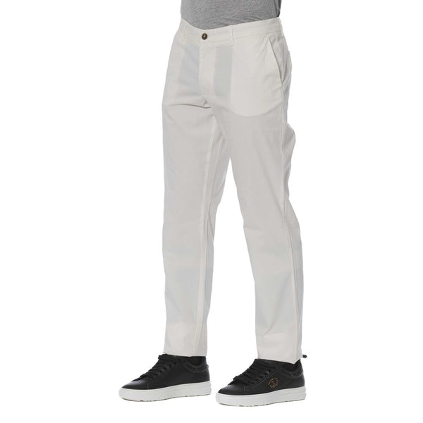 White Cotton Jeans & Pant