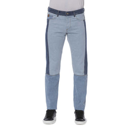 Blue Cotton Jeans & Pant