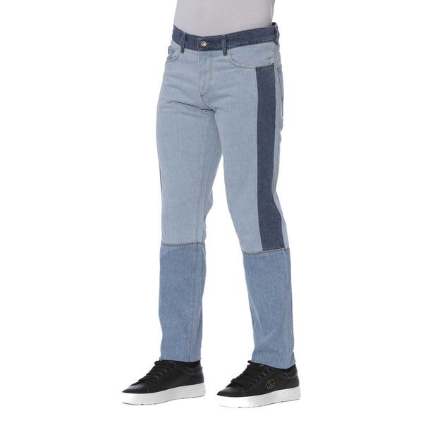 Blue Cotton Jeans & Pant