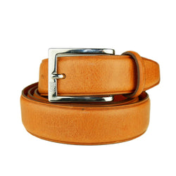 Brown Leather Di Calfskin Belt