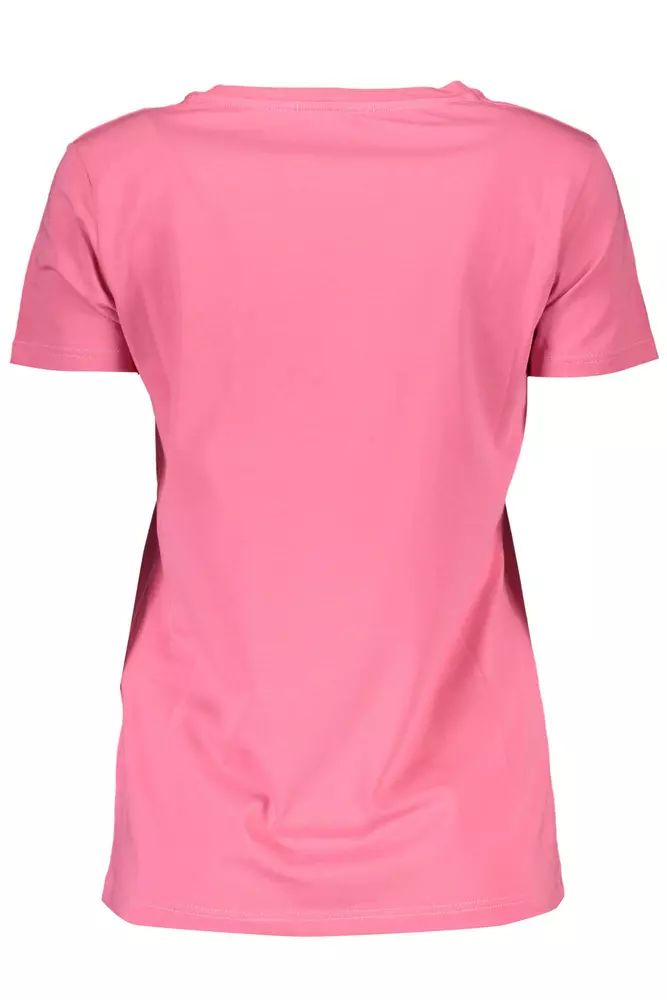 Pink Cotton Tops & T-Shirt