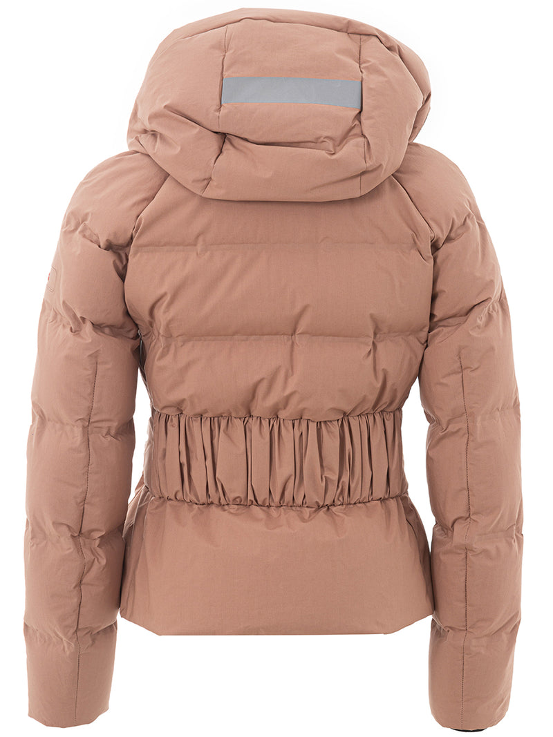 Light Pink Puffy Quilted Jacket