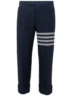 Blue Tweed Trousers