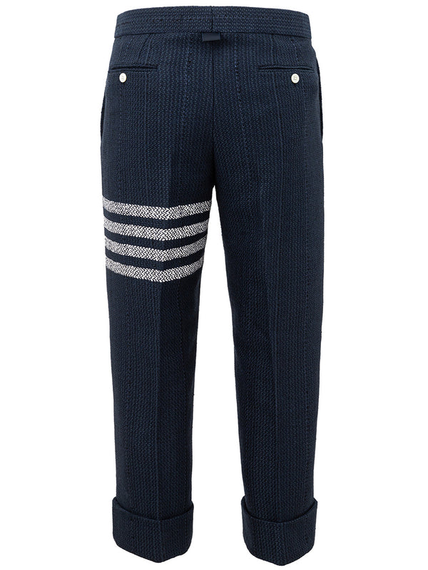 Blue Tweed Trousers