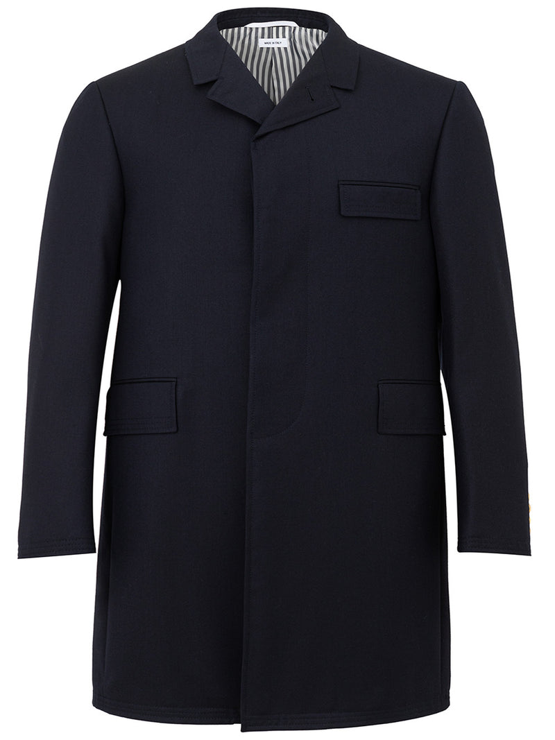 Chesterfield Overcoat Blue