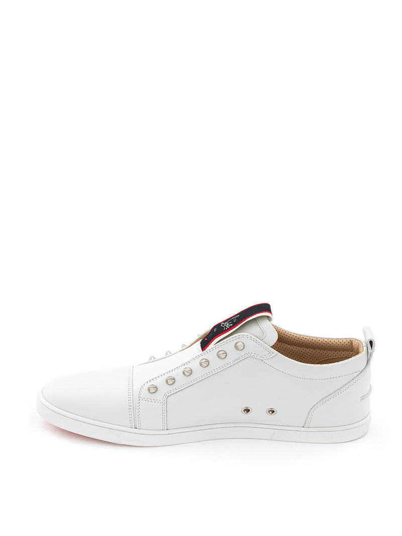 F.A.V Fique a Vontade Sneaker in White Leather