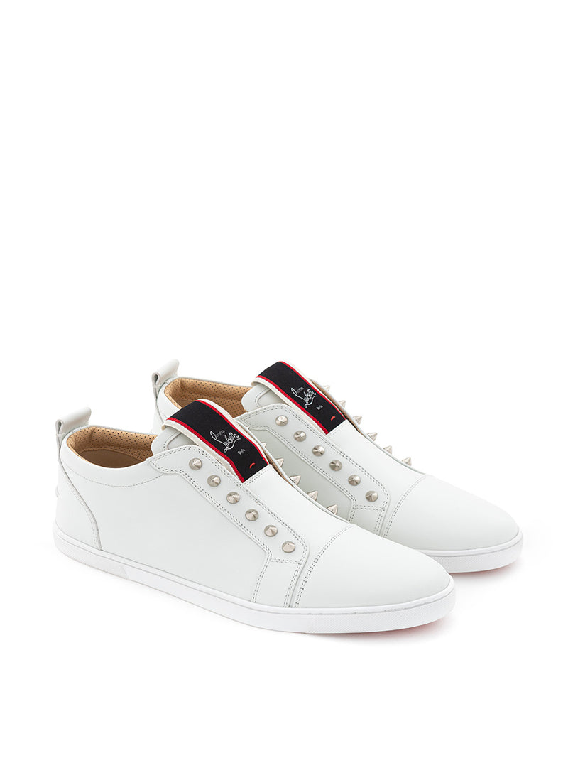 F.A.V Fique a Vontade Sneaker in White Leather